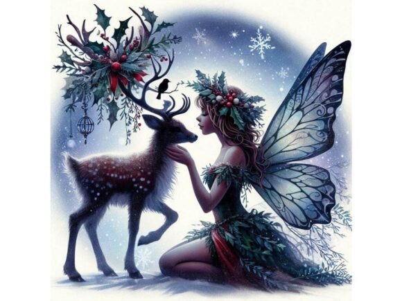 Christmas Fair Illustrations for Branding