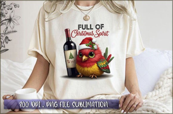 Full of Christmas Spirit Sublimation Illustrations Review