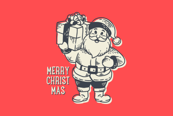 Merry Christmas by Santa Claus Illustrations Review