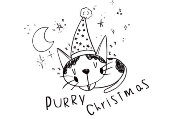 Merry Christmas, PURRY Christmas Illustrations Review