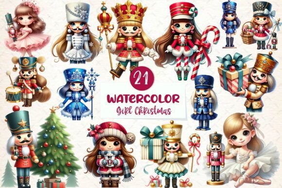 Nutcracker Girl Christmas Clipart: Designer Review