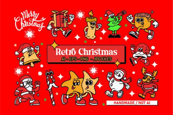 Review: BUNDLE of CARTOON CHRISTMAS for Embroidery