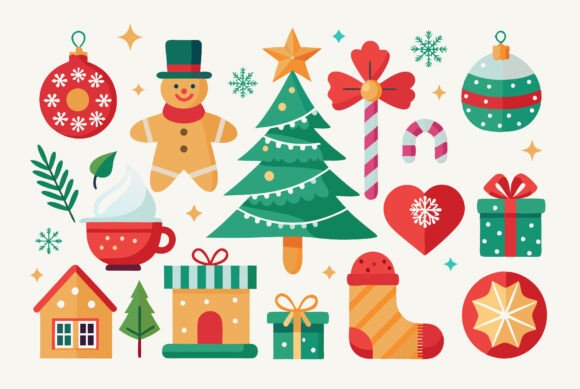 Review: Christmas Festive Elements Illustrations