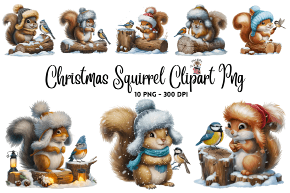 Reviewing the Christmas Squirrel Clipart PNG Bundle