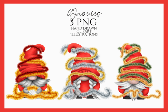 Tinsel Christmas Gnomes: Festive Illustrations Review